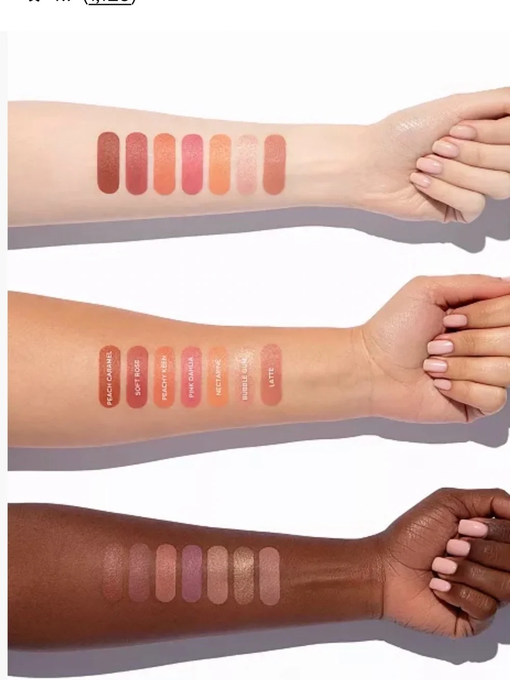 Anastasia Beverly Hills Stick Blush - nectarine – swatched once